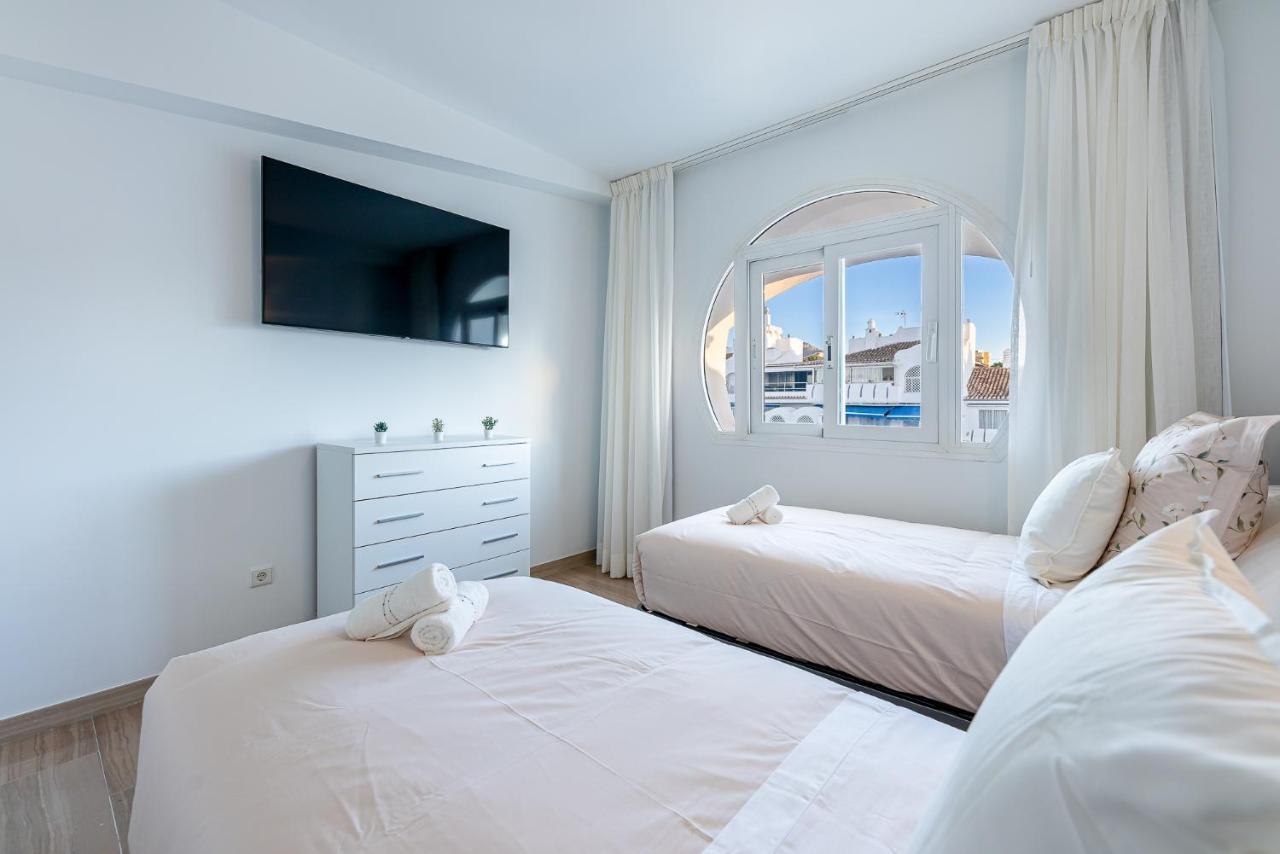 Atico Puerto Marina First Island With Sea Views And Rooftop Pool Benalmádena Exterior photo
