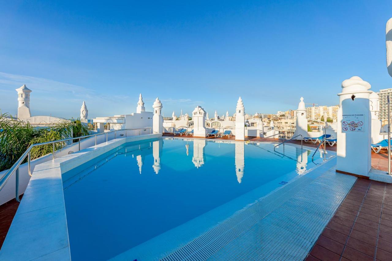 Atico Puerto Marina First Island With Sea Views And Rooftop Pool Benalmádena Exterior photo
