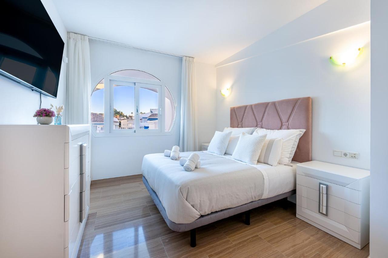 Atico Puerto Marina First Island With Sea Views And Rooftop Pool Benalmádena Exterior photo